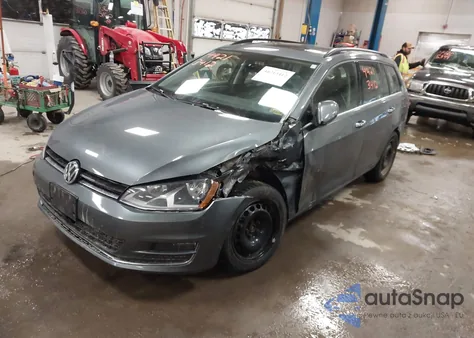 2017 Volkswagen Golf Sportwagen Tsi S/Tsi Se/Tsi Sel из США, поврежденный, VIN 3VWC17AU9HM534835